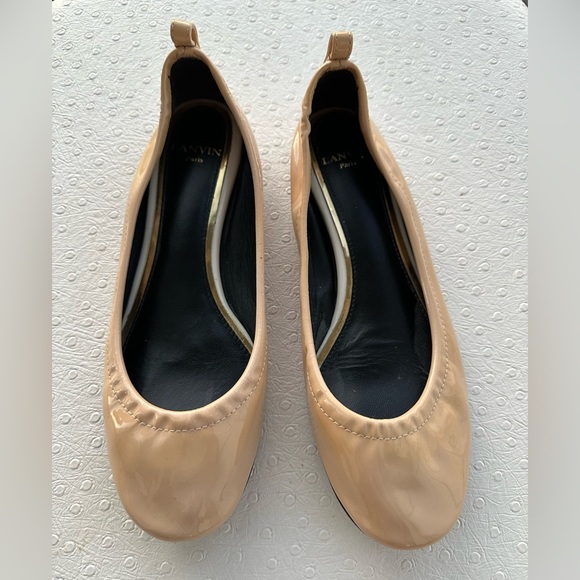 LANVIN classic patent ballet flat size 38 (fits like size 37) - Picture 4 of 8
